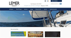 Desktop Screenshot of fonderie-lemer.com